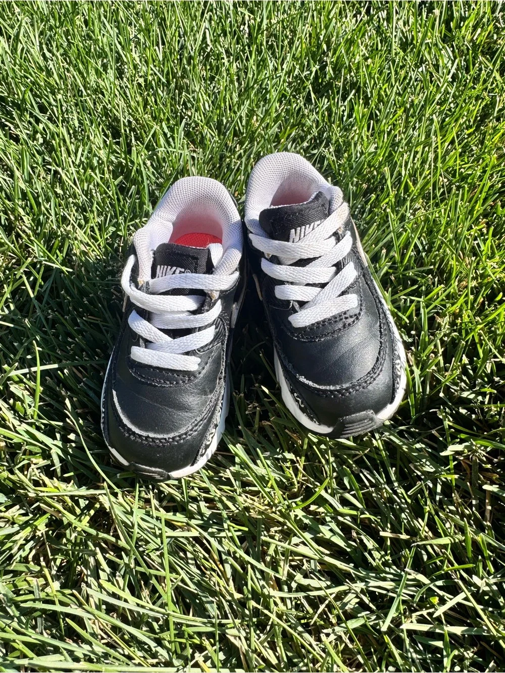 Nike Air Max 90 Heart Print Toddler Sneakers Size 5C